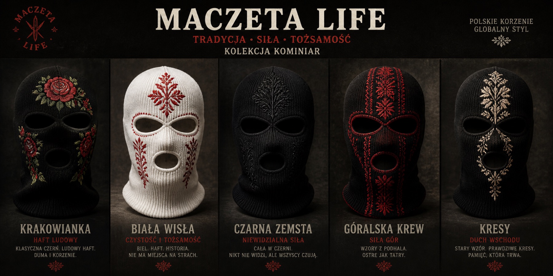Maczeta Life — kolekcja kominiar